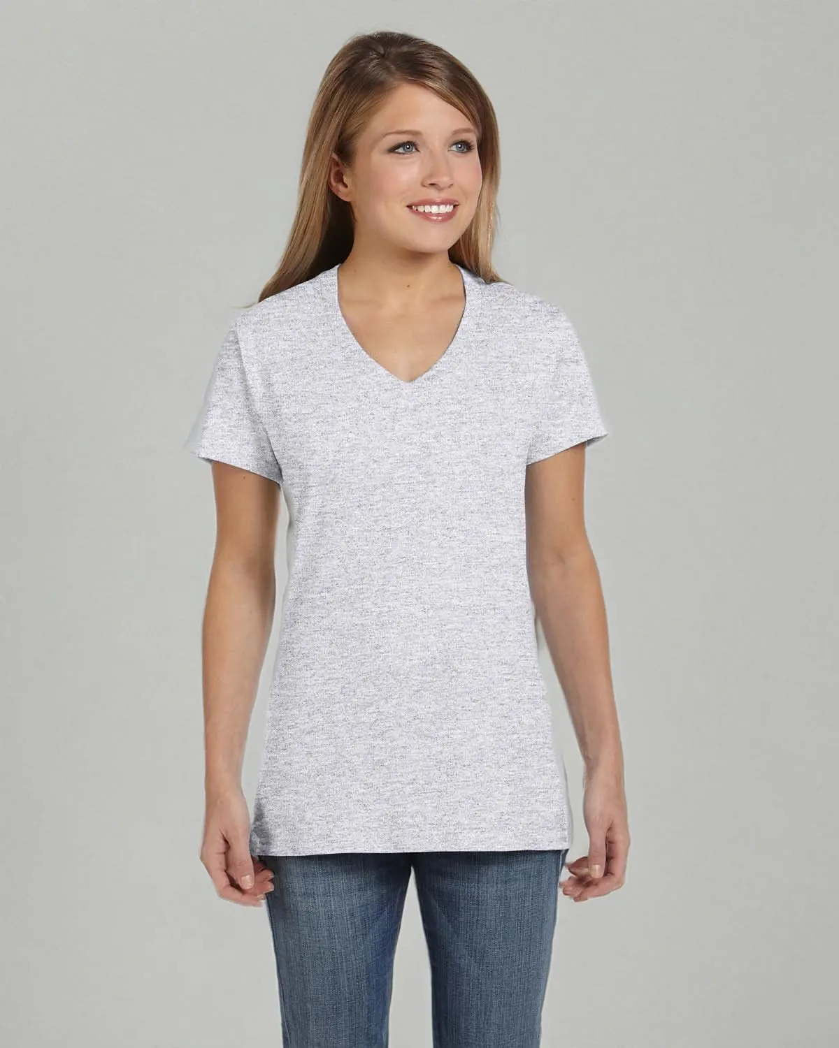 Hanes Women's Cooldri Short Sleeve Performance V-Neck T-Shirt (1 Pack)