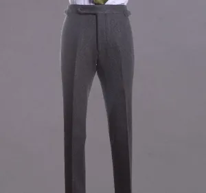 Heavy Wool Twill Trouser Charcoal