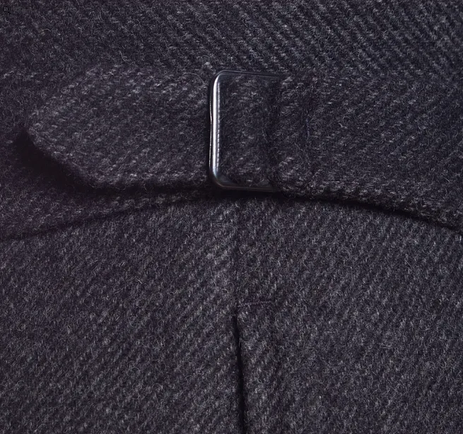 Heavy Wool Twill Trouser Charcoal
