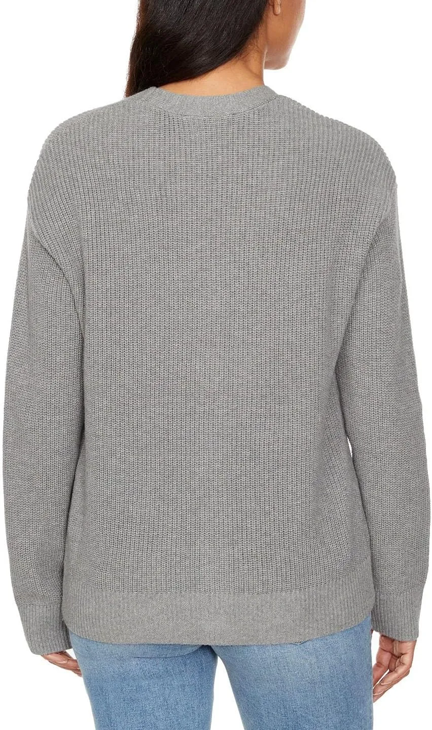 HUDSON Women's Cotton Buttondown Cardigan Sweater