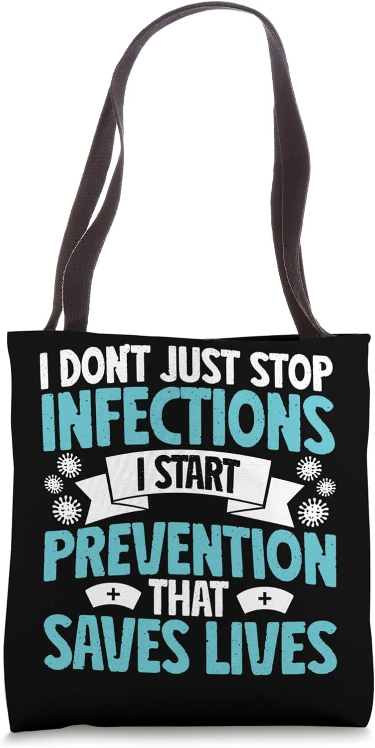 Infection control nurse Tote Bag