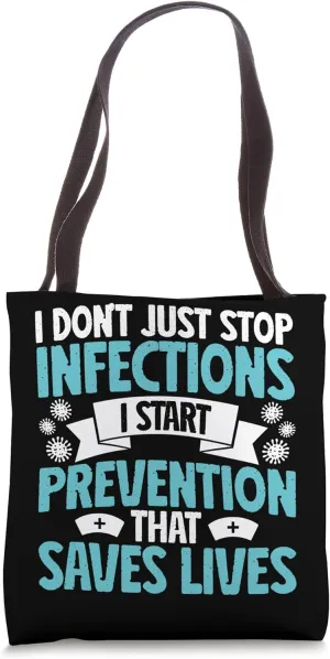 Infection control nurse Tote Bag