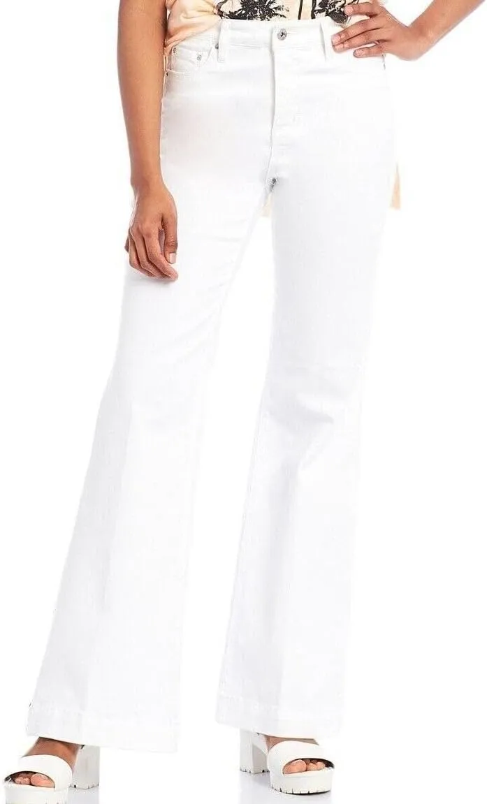 Jessica Simpson Women's True Love Trouser Wide Leg Jean
