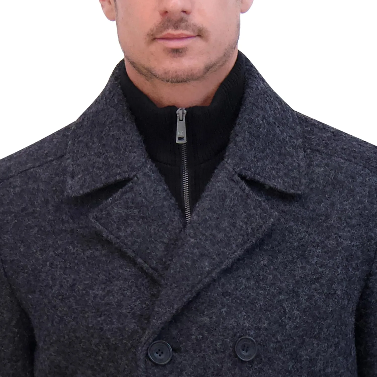 Kenneth Cole Men's Wool Top Coat