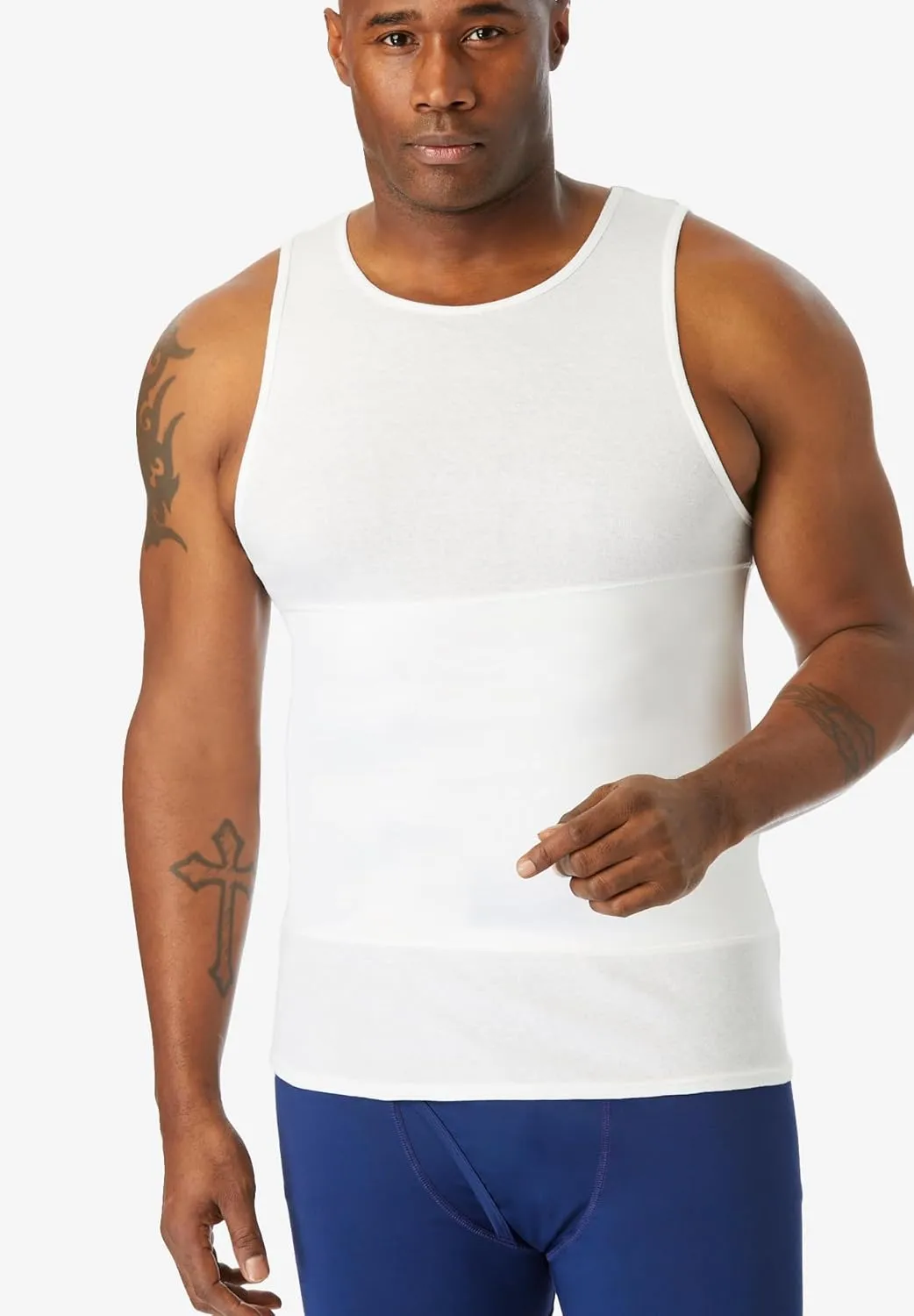 KingSize Men's Big & Tall Sculpting Tank Top