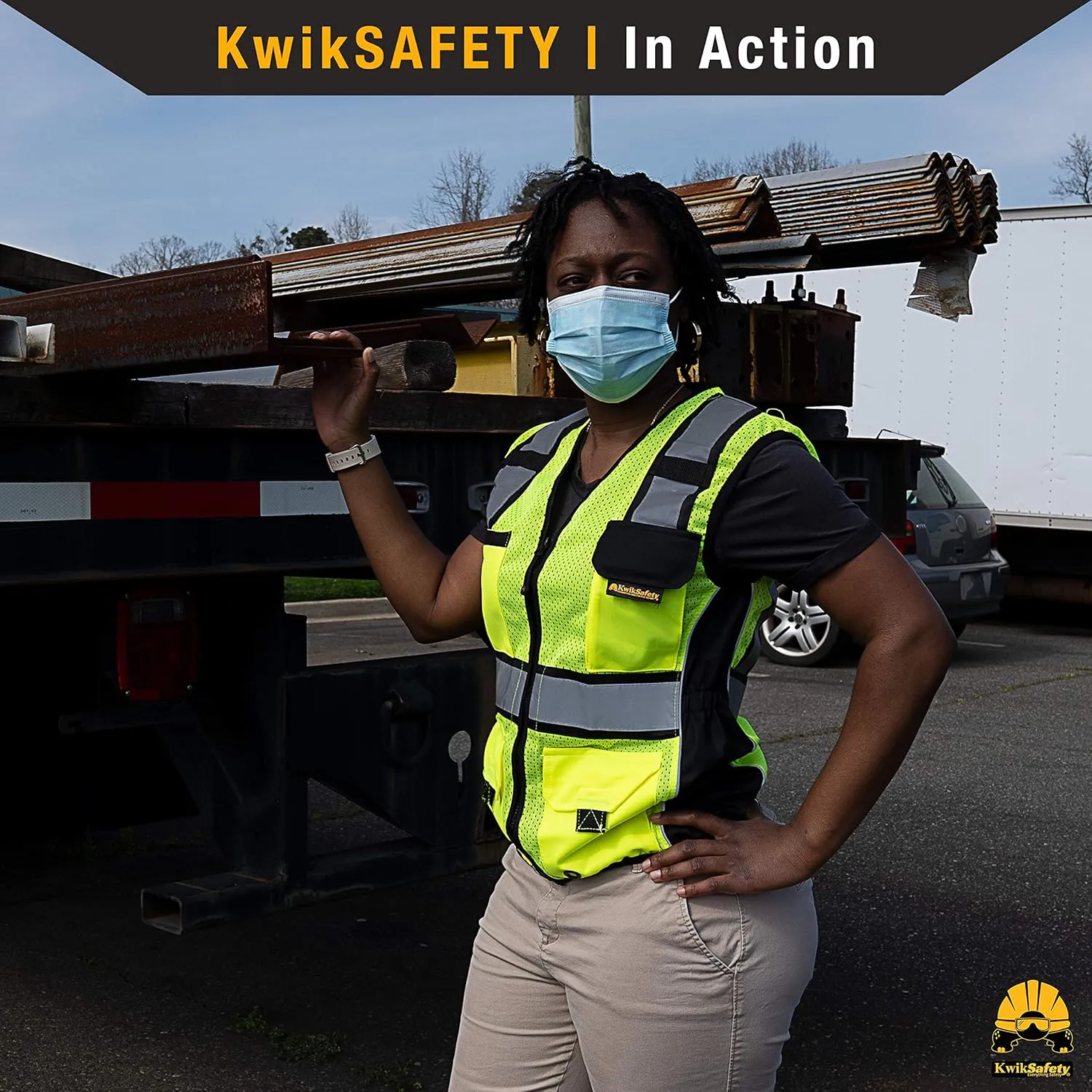 KwikSafety - Charlotte, NC - RoadBOSS Economy & Premium Safety Vest for Women [SNUG-FIT] Class 2 ANSI Tested OSHA