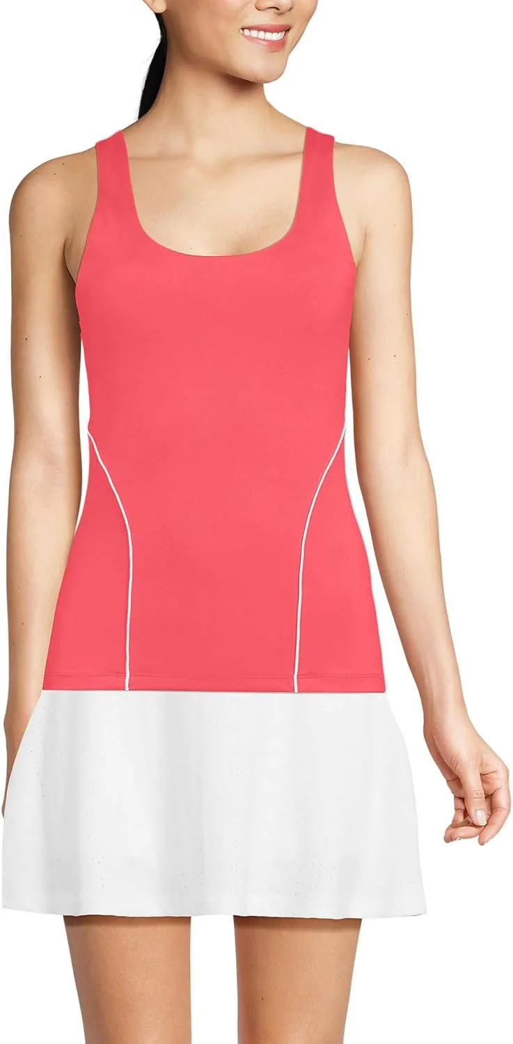 Lands' End Women's High Impact Tank Top