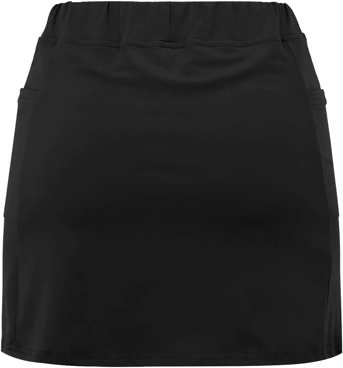 LCMTWX Black Skirt for Women Solid Mid Waist Culottes Short Skirts Skinny Pants Skorts for Woman White Tennis Skirt Tennis