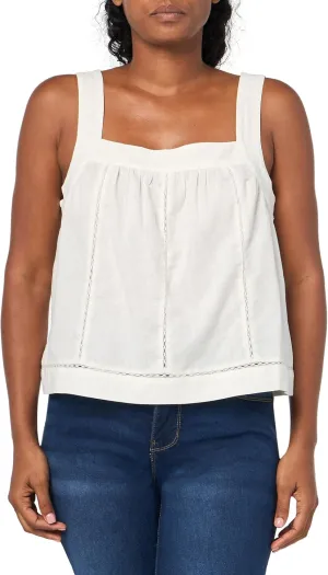 Lucky Brand Women's Hemp Lace Cami Top