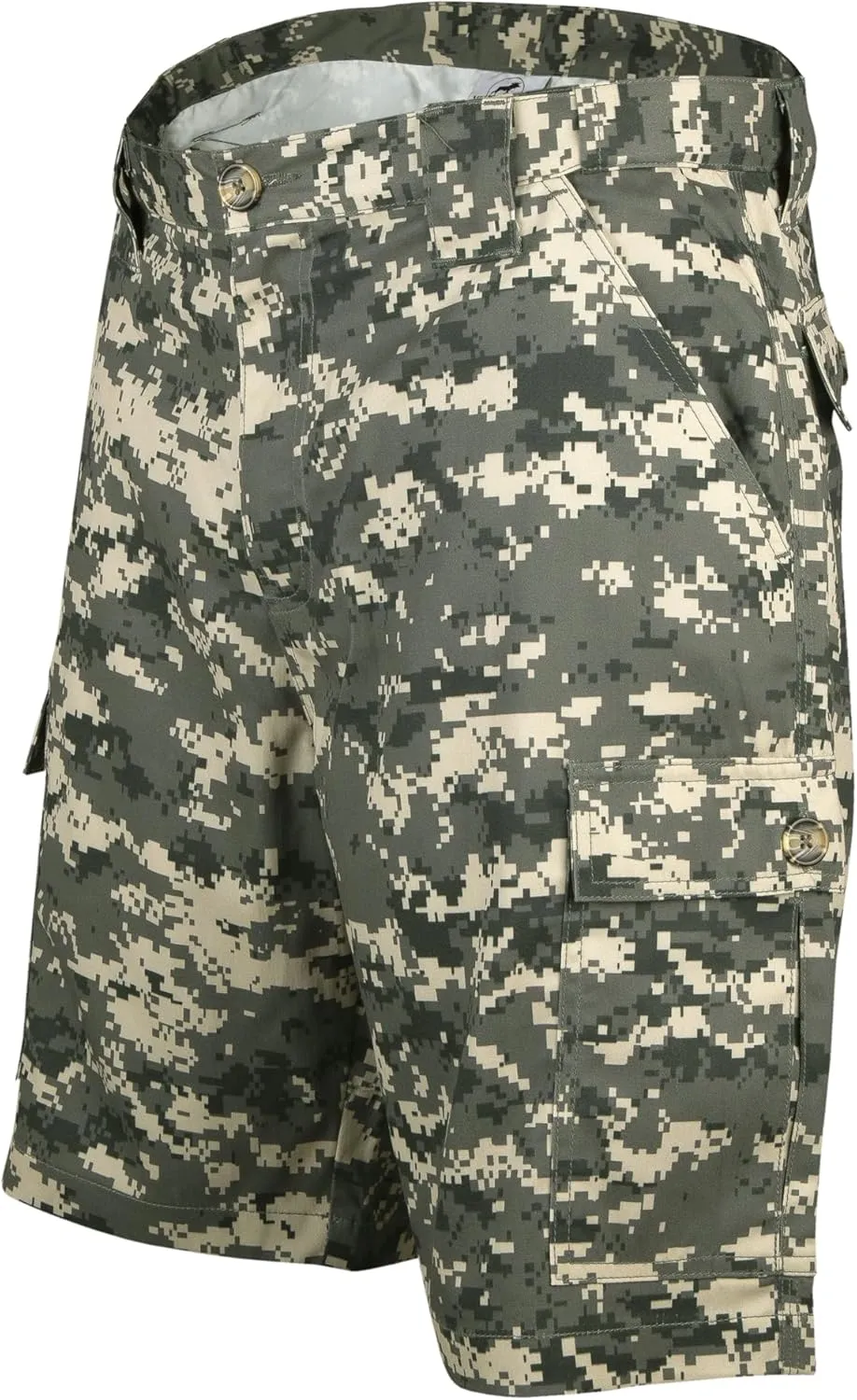 Men's Cargo Shorts - Durable Camo Cargo Shorts for Men-Mens Shorts Cargo with Mossy Oak Print - Ideal for Hiking and Camping
