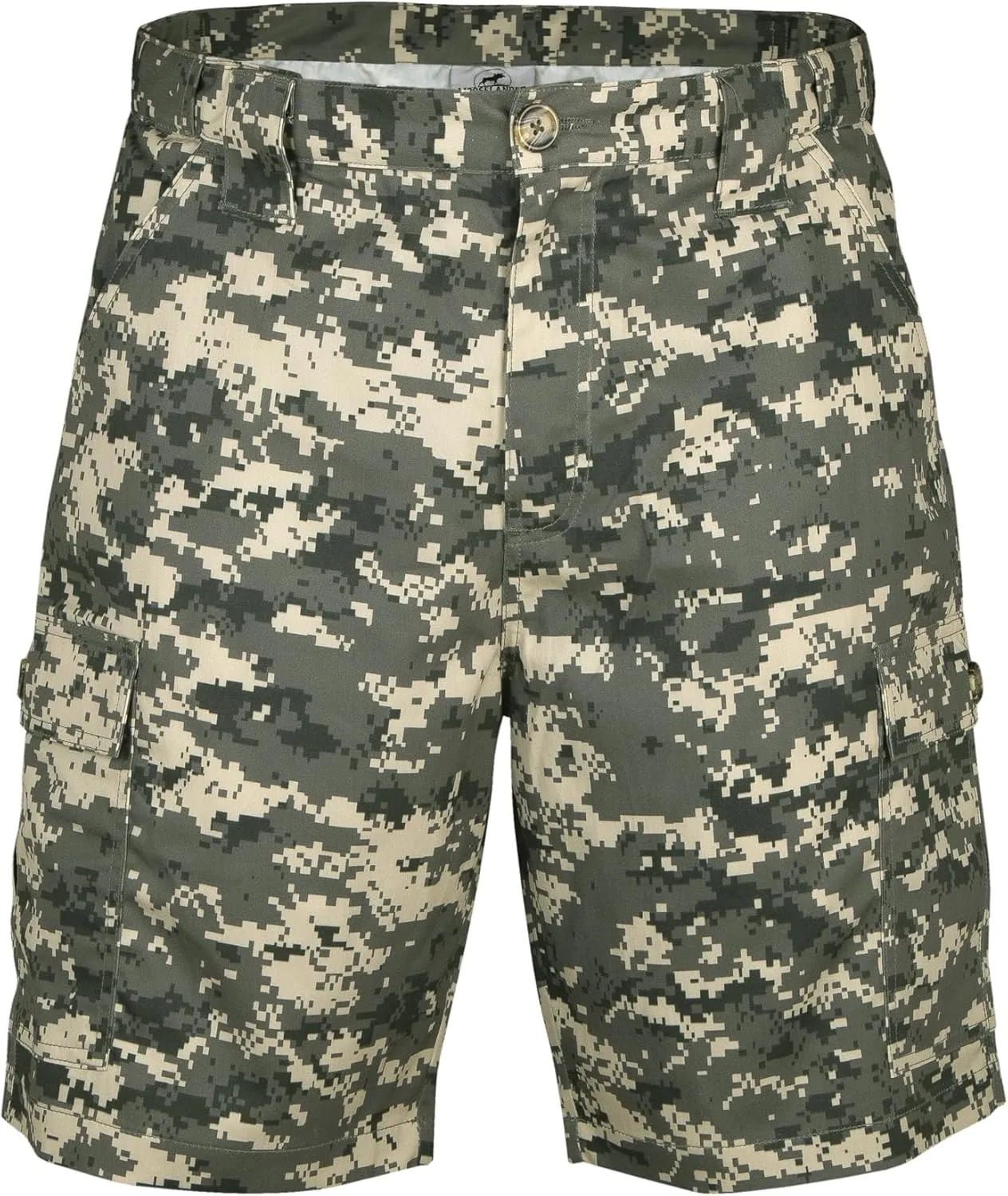 Men's Cargo Shorts - Durable Camo Cargo Shorts for Men-Mens Shorts Cargo with Mossy Oak Print - Ideal for Hiking and Camping