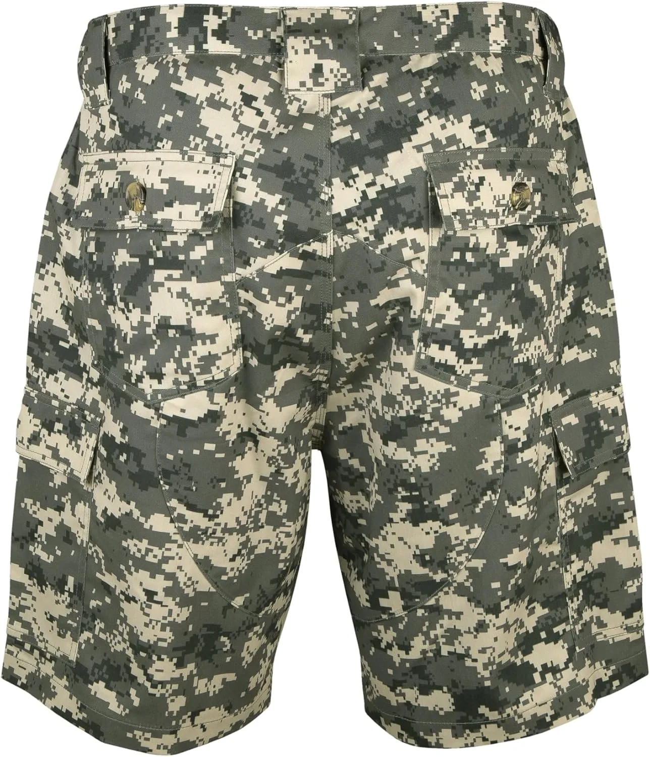 Men's Cargo Shorts - Durable Camo Cargo Shorts for Men-Mens Shorts Cargo with Mossy Oak Print - Ideal for Hiking and Camping