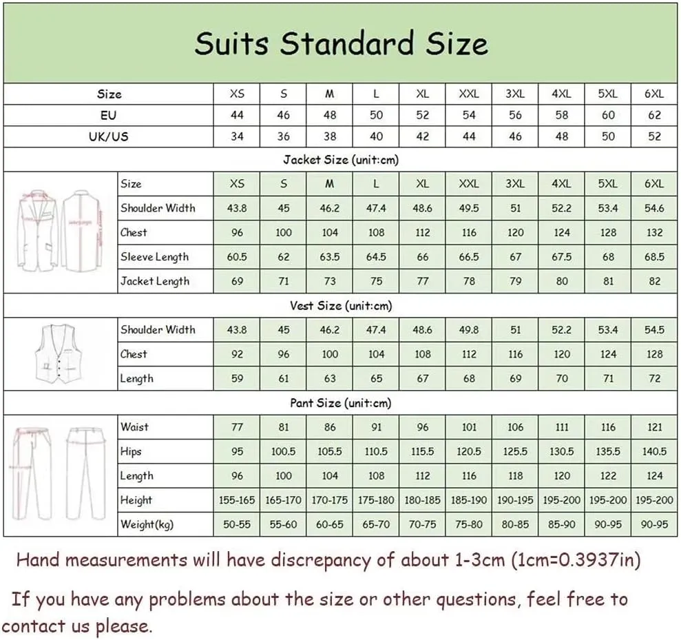 Mens Plaid Slim Fit 2 Pieces Suit Casual Notched Lapel Blazer Tuxedo Sport Coat Trousers