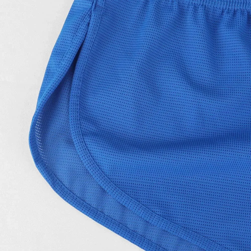 Men's Split Side Short Shorts Sexy Breathable Large Split Sides Mesh Athletic Shorts
