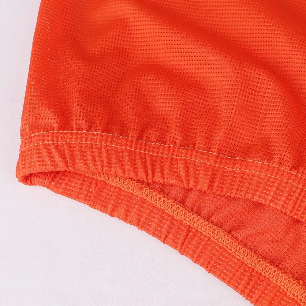 Men's Split Side Short Shorts Sexy Breathable Large Split Sides Mesh Athletic Shorts