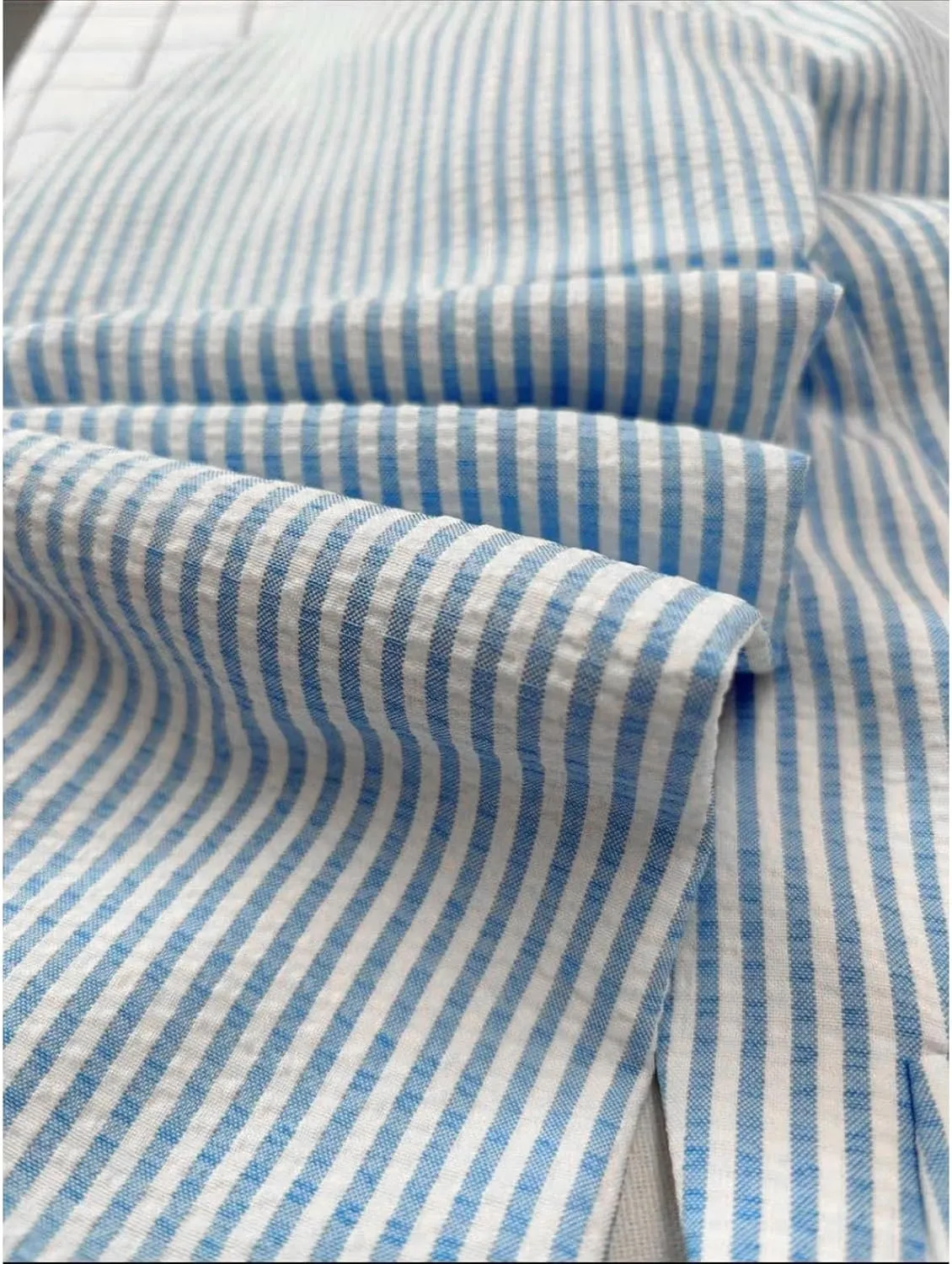Mens Summer Seersucker Slim Fit Suit Shorts Mens Causal Polyester Sear Sucker Shorts
