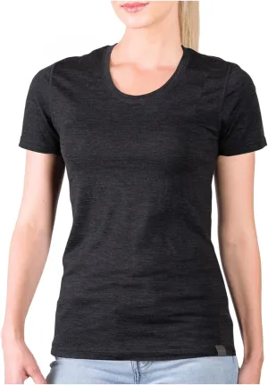 MERIWOOL Womens Merino Wool Short Sleeve T Shirt Lightweight Base Layer Tee