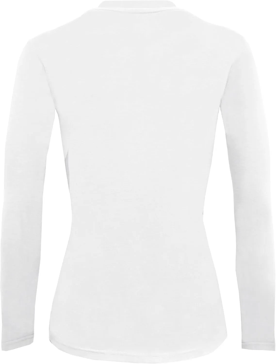 Natural Uniforms Women's Under Scrub Tee Crew Neck Long Sleeve T-Shirt