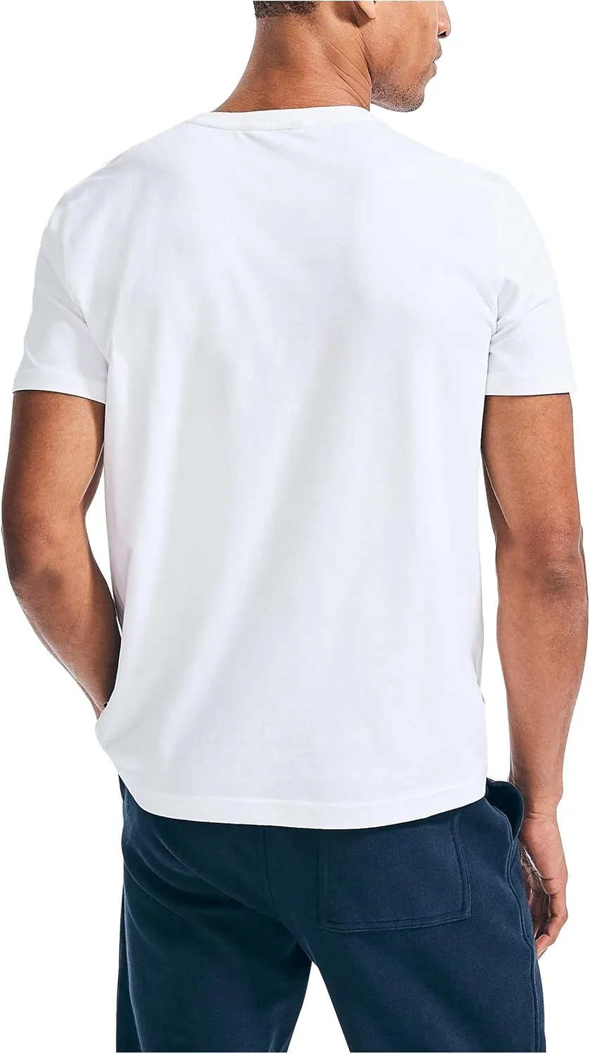 Nautica Men's J-Class Logo V-Neck T-Shirt