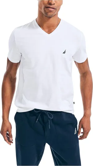 Nautica Men's J-Class Logo V-Neck T-Shirt