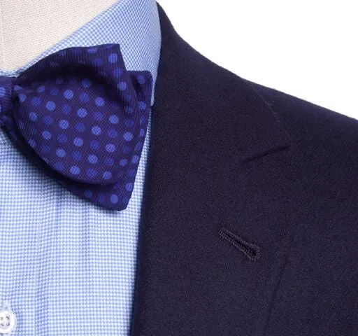 Navy Flannel Blazer
