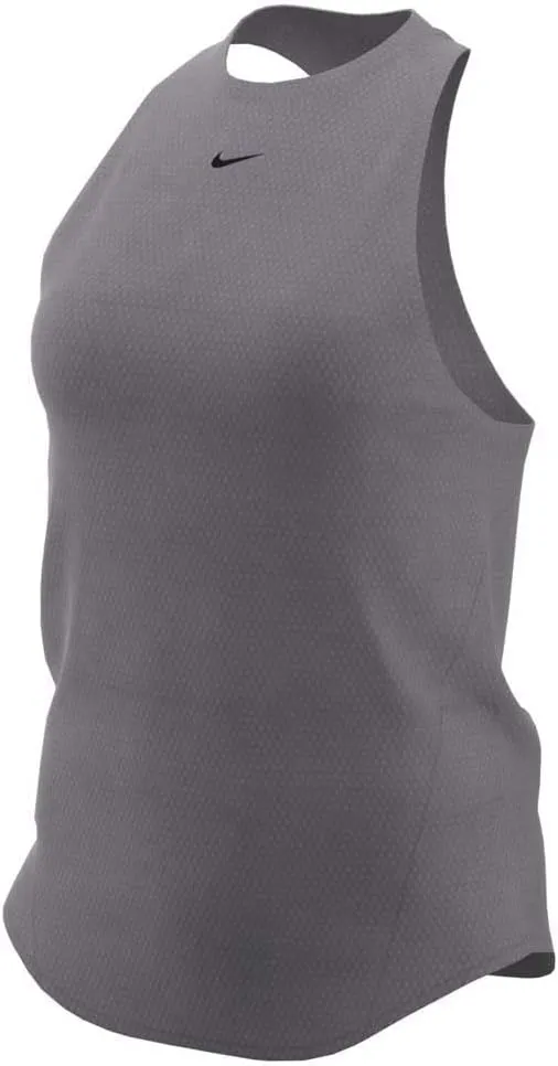Nike Womens Pro Tank Top (Gunsmoke/Large)