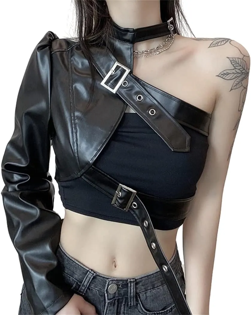 Novelty Shrug Top for Women Y2K Fashion
