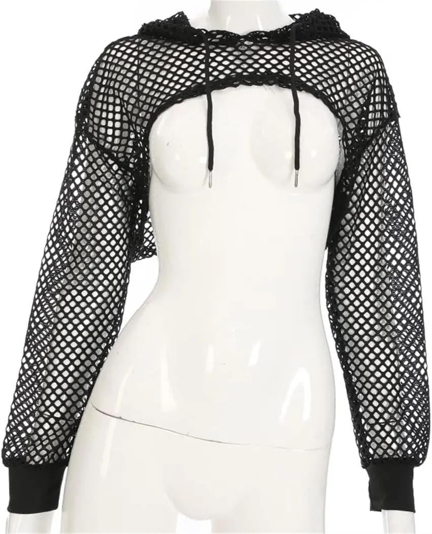 Novelty Shrug Top for Women Y2K Fashion