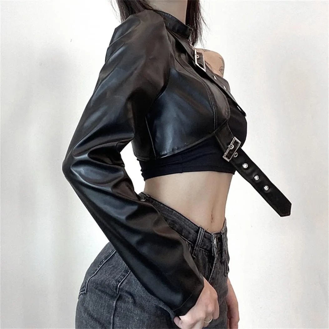 Novelty Shrug Top for Women Y2K Fashion