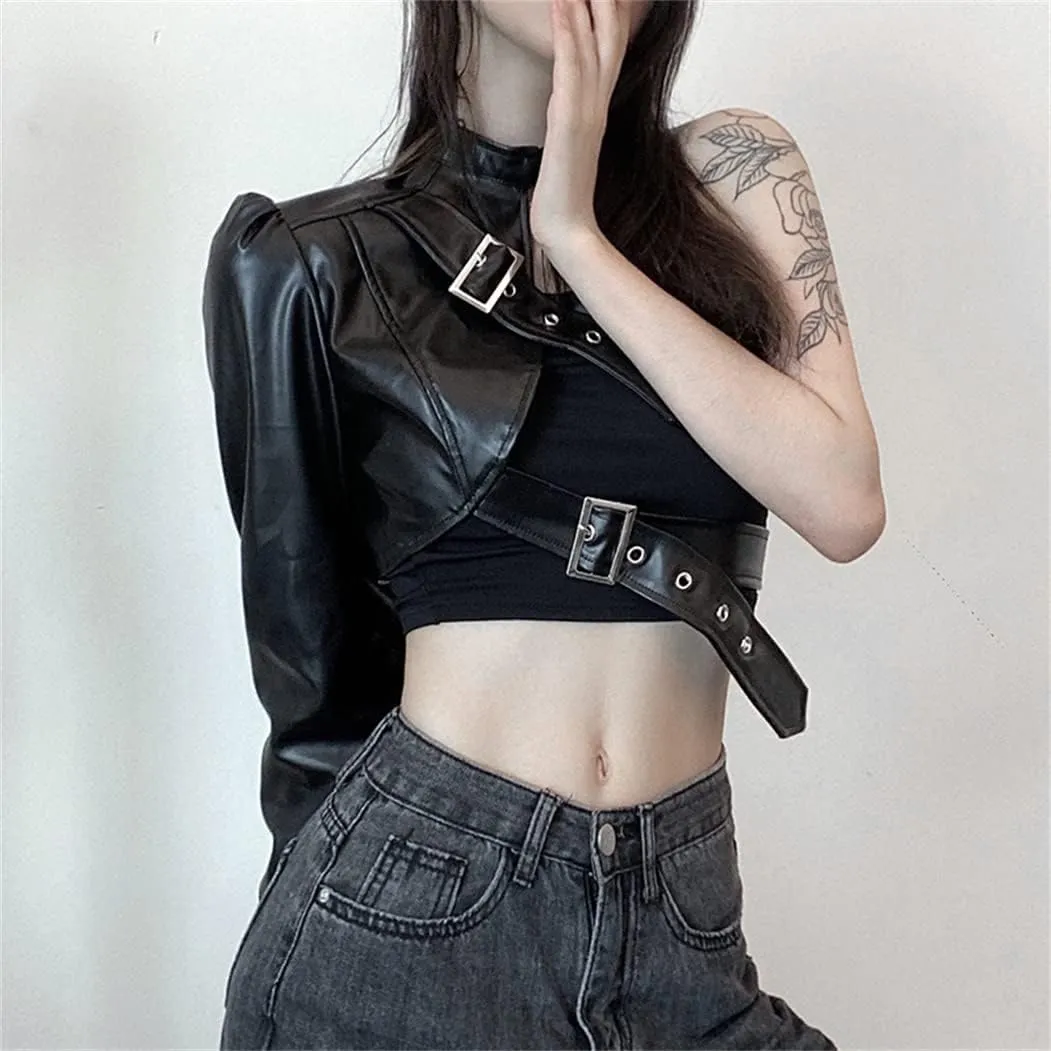 Novelty Shrug Top for Women Y2K Fashion
