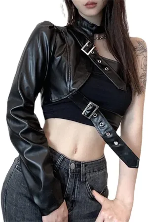 Novelty Shrug Top for Women Y2K Fashion