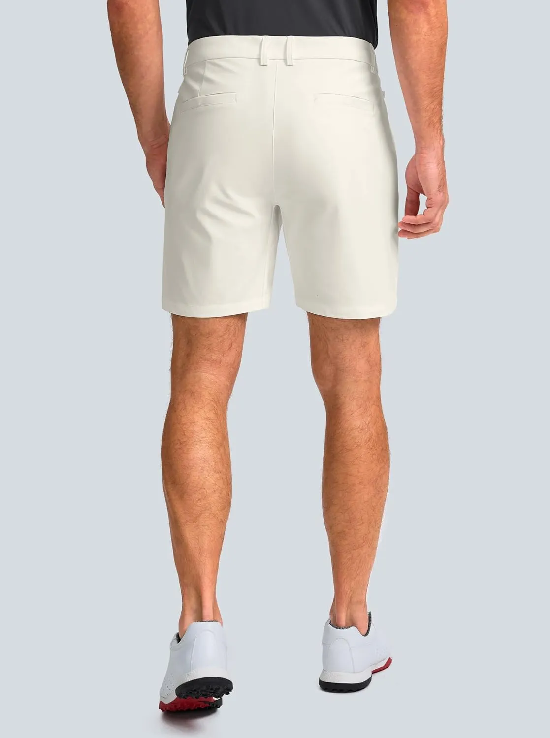 Obla Men's Golf Shorts 7"/9" Inseam Stretch Lightweight Casual Work Dress Shorts Flat Front Golf Shorts for Men 5 Pockets