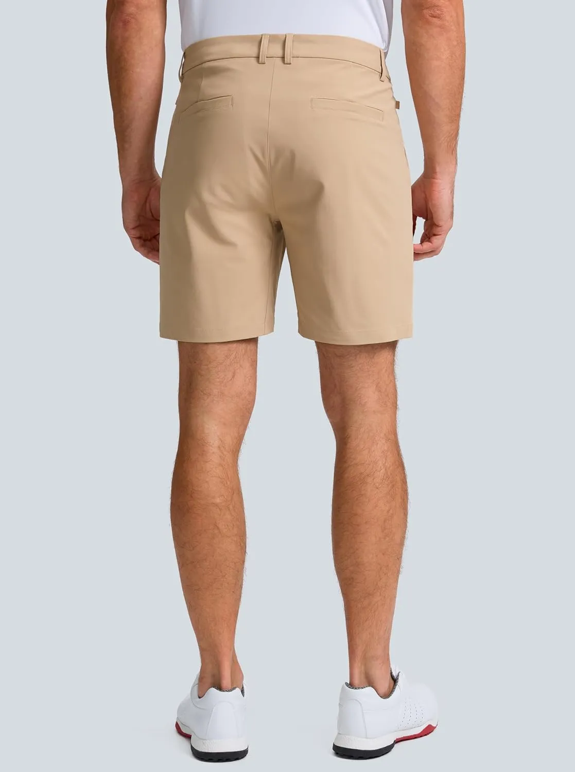 Obla Men's Golf Shorts 7"/9" Inseam Stretch Lightweight Casual Work Dress Shorts Flat Front Golf Shorts for Men 5 Pockets