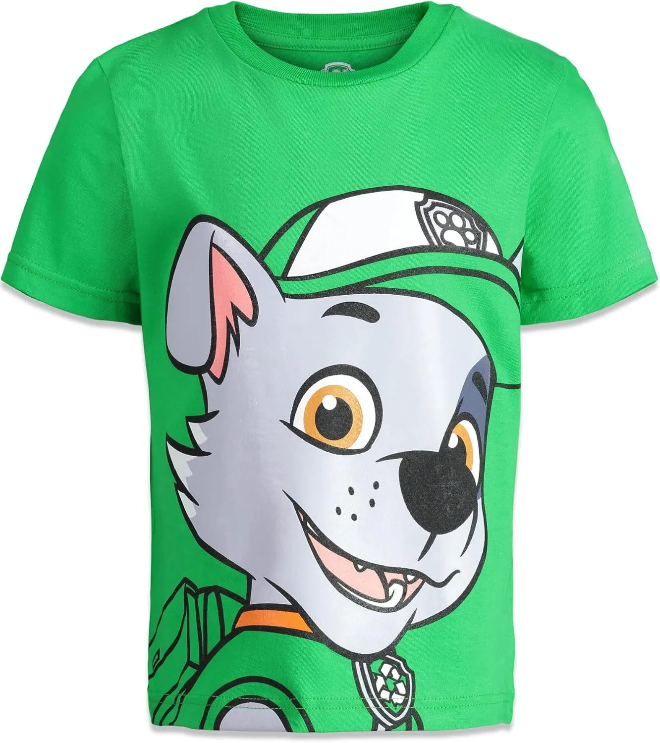 Paw Patrol Chase Marshall Rubble Rocky 4 Pack Graphic T-Shirts Toddler to Big Kid