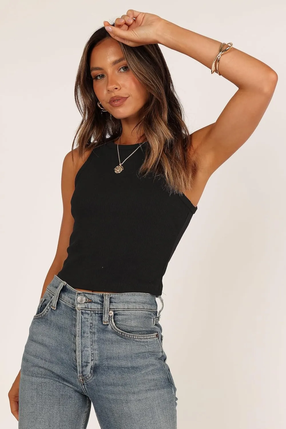 Petal & Pup Women's Ari Ribbed Tank Top