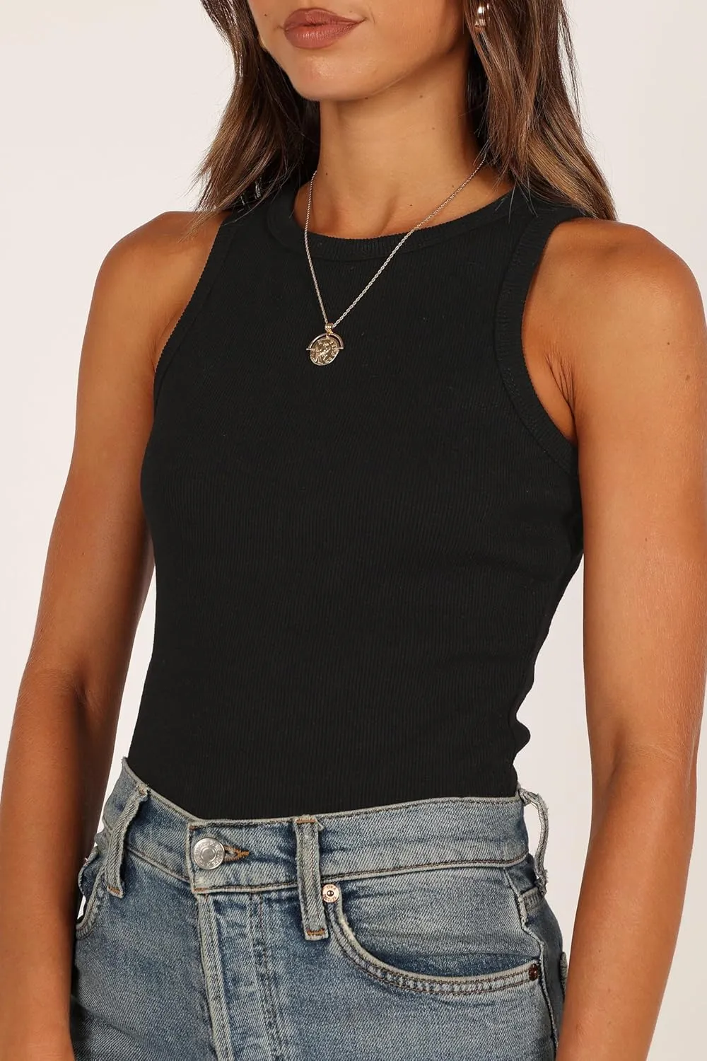 Petal & Pup Women's Ari Ribbed Tank Top