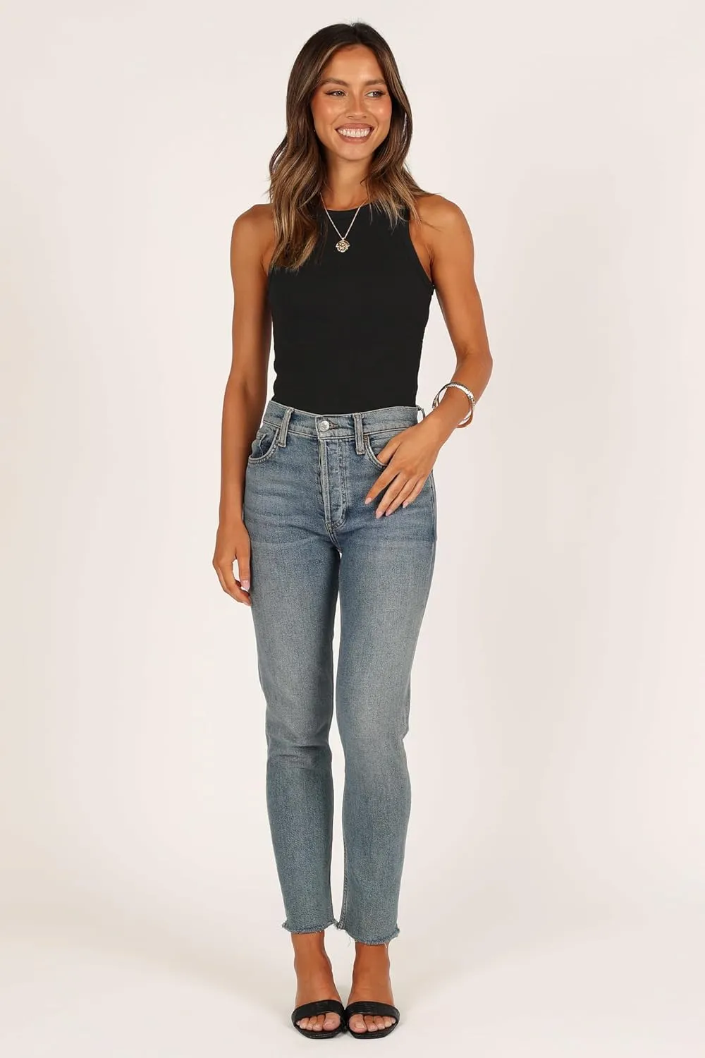 Petal & Pup Women's Ari Ribbed Tank Top
