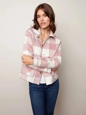 Plaid Reversible Short Jacket [Zephyr-C6185R]