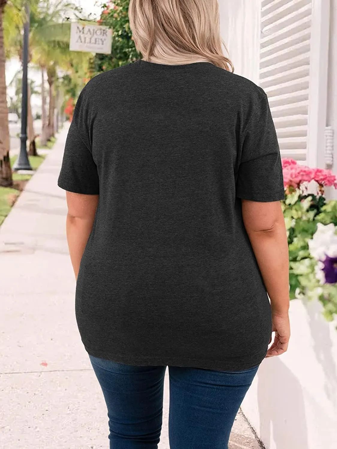 Plus Size Cinco De Mayo Shirt Women Let's Fiesta Tshirt Mexican Festival Gift Tees Casual Sombrero Graphic Topst(2-5X)