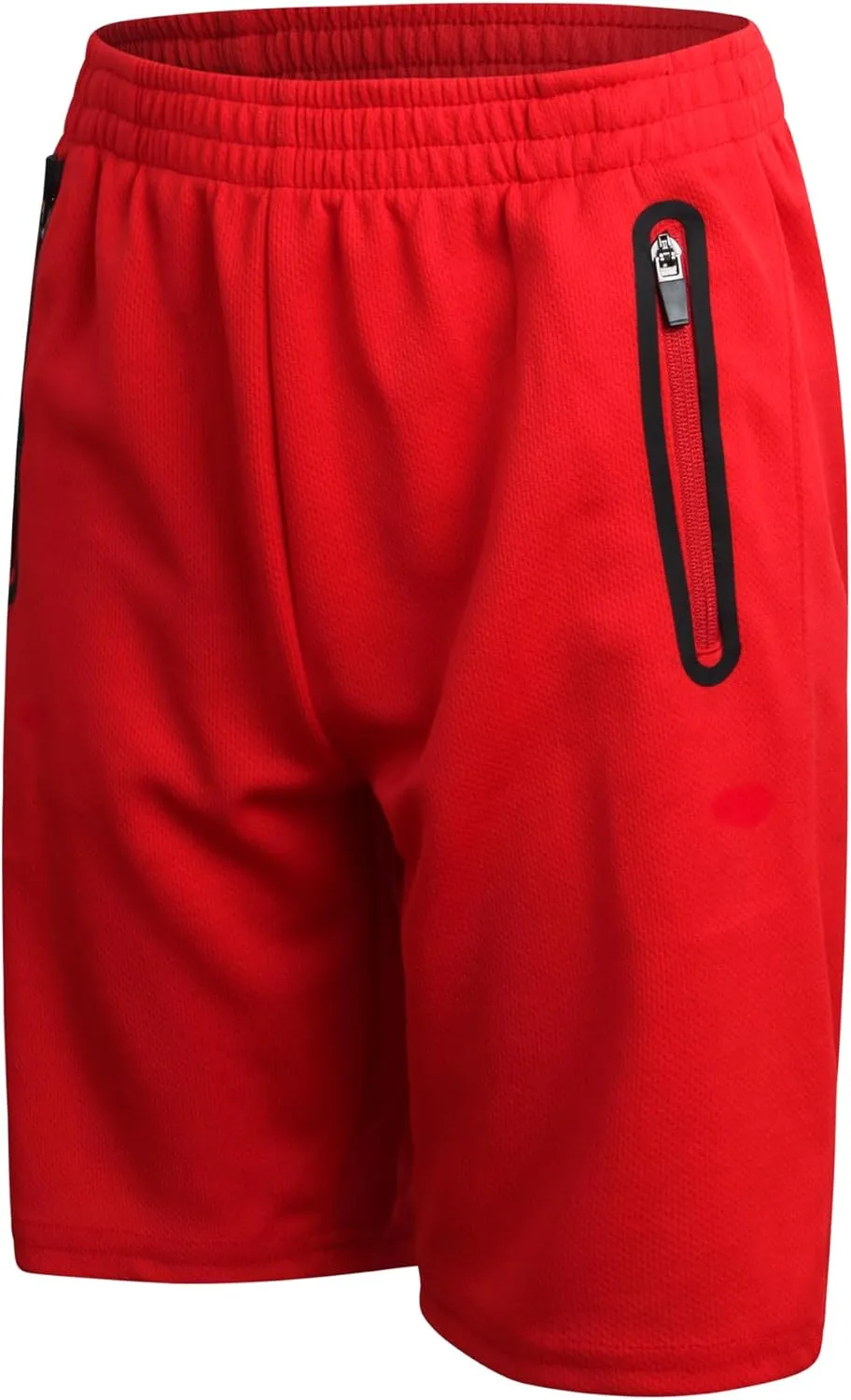 Pro Athlete Boys Basketball Shorts - 4 Pack Mesh Athletic Shorts for Boys - Gym Shorts for Basketball, Running and Daily Play