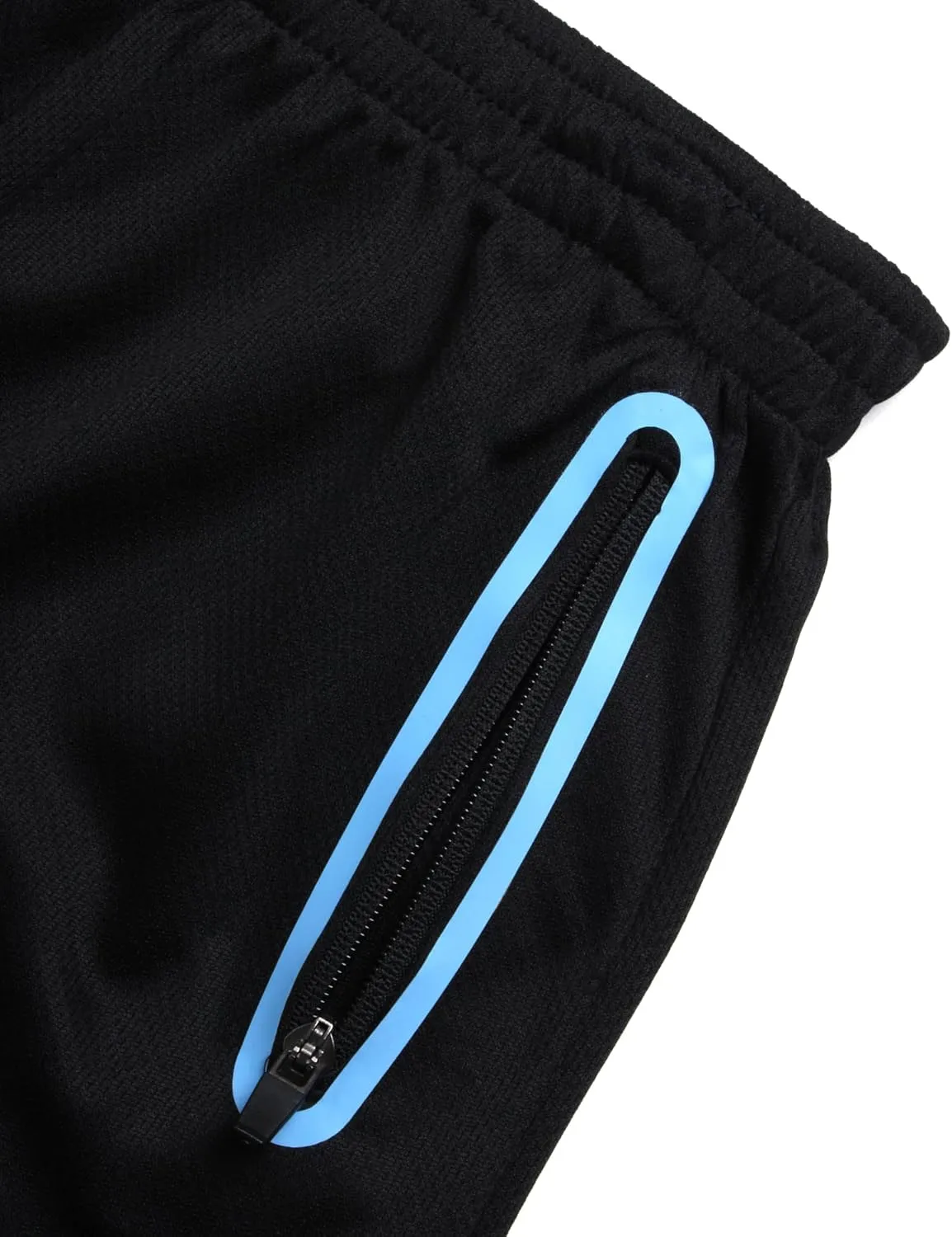 Pro Athlete Boys Basketball Shorts - 4 Pack Mesh Athletic Shorts for Boys - Gym Shorts for Basketball, Running and Daily Play