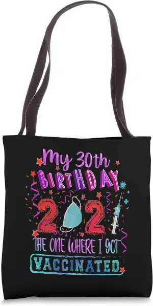 Pro Vaccinated Tees Cool Birthday For Doctor & Nurse Tote Bag