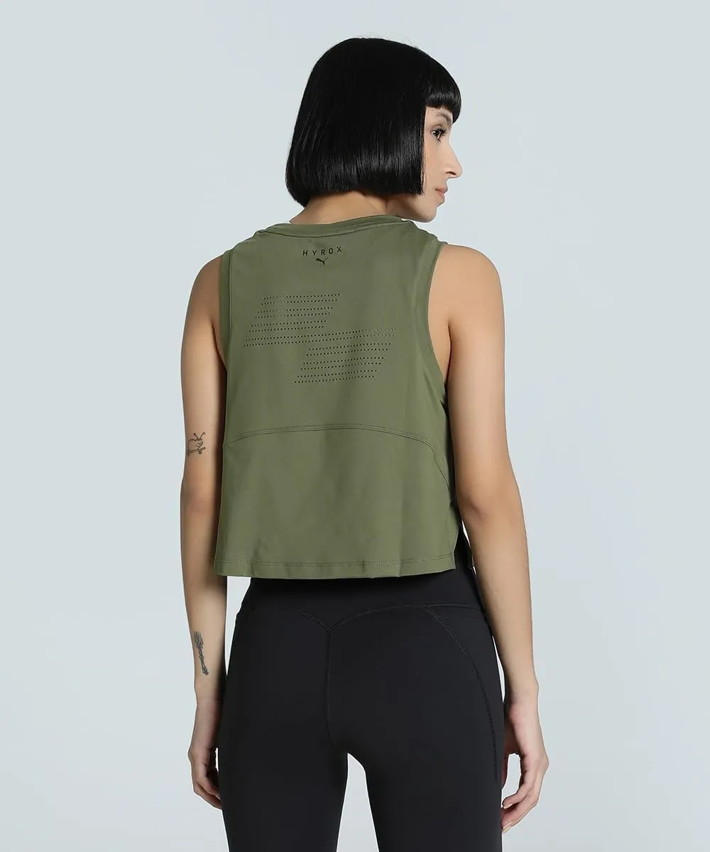PUMA Women's Sleeveless Top for Hyrox Cloudspun