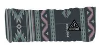 Roamer Recycled Polar Fleece Headband - Deep Navy Vintage Geo