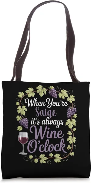 SAIGE Personalized Women's Gift Custom SAIGE Tote Bag