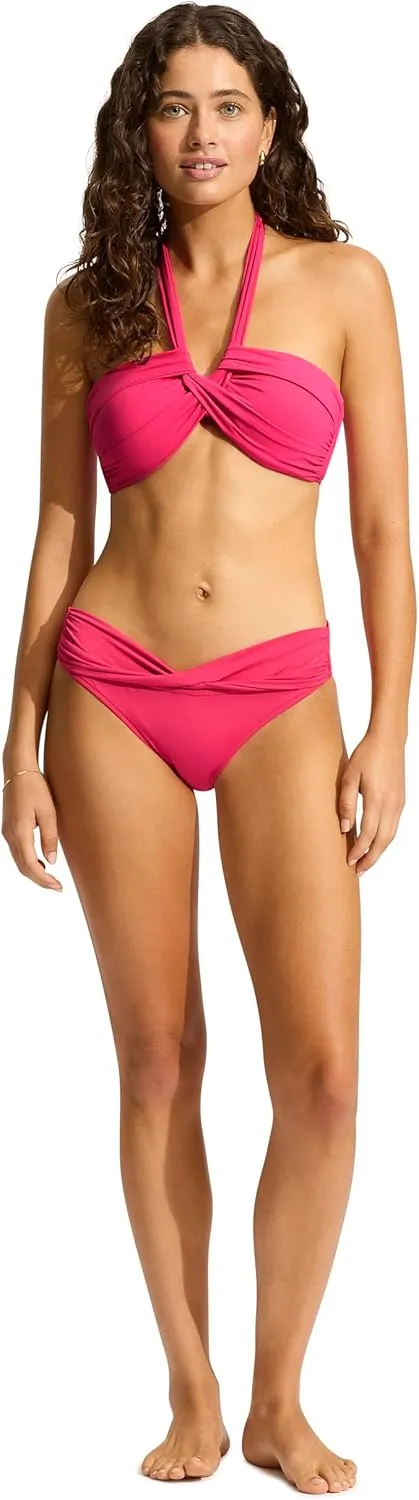 Seafolly Women's Bandeau Halter Bikini Top Swimsuit