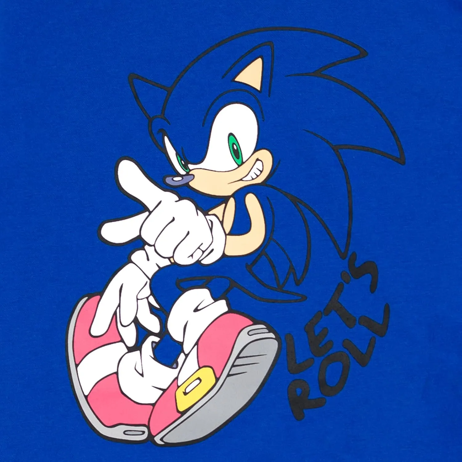 SEGA Sonic the Hedgehog Cosplay T-Shirt and Mesh Shorts Outfit Set Little Kid to Big Kid
