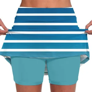 Skorts for Woman High Wasited Sports Pants Athletic Skirt with Pocket Underneath Plus Size Tennis Golf Workout Outfit