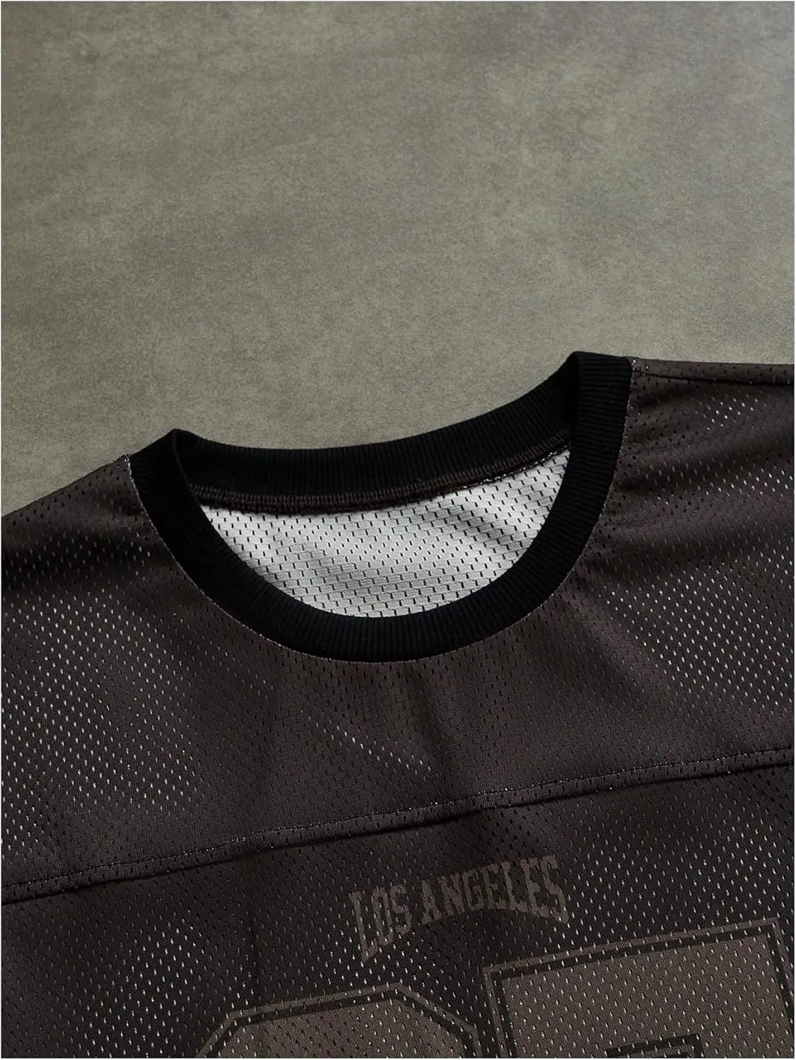 SOLY HUX Men's Long Sleeve Jersey Shirts Number Graphic Print Baggy Tee Shirt Tops Streetwear