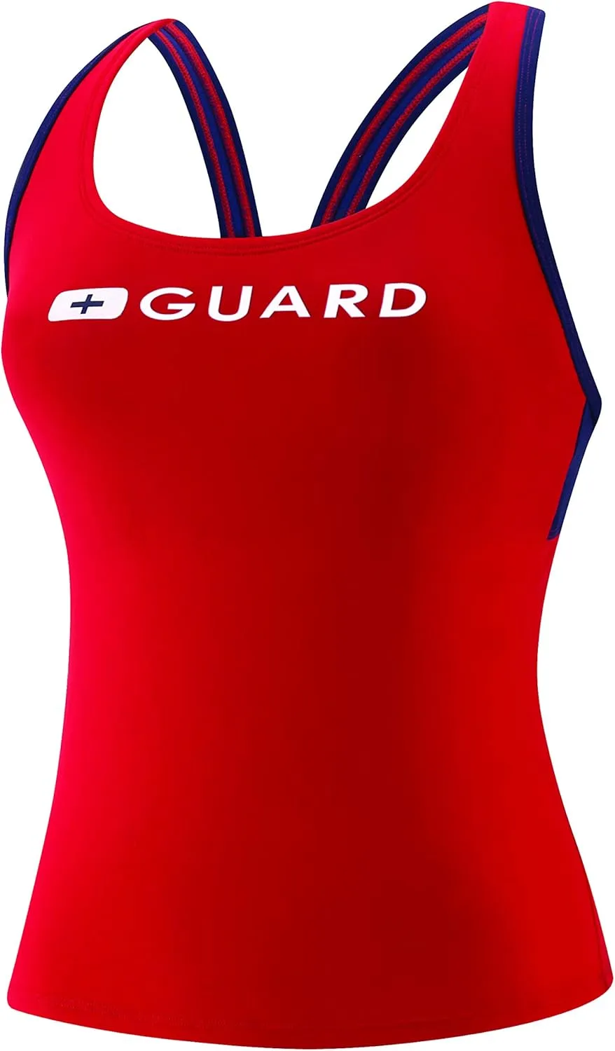 Speedo Women's Guard Swimsuit Tankini Top Endurance